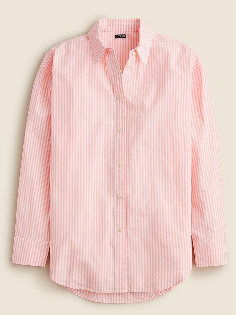 NWT J. Crew Eacute tienne oversized shirt in striped cotton